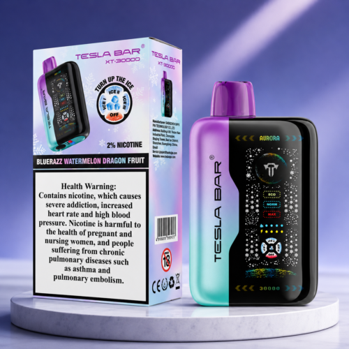 TESLA BAR XT 30000 Puffs 20mg Nicotine TESLA BAR XT 30000 Puffs