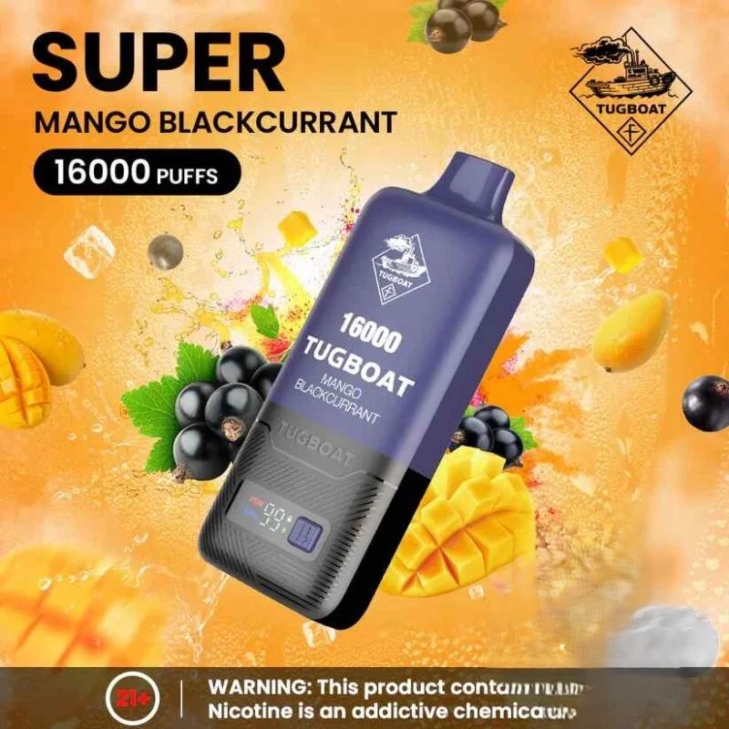 Tugboat Super 16000 puffs Pod Cartridges