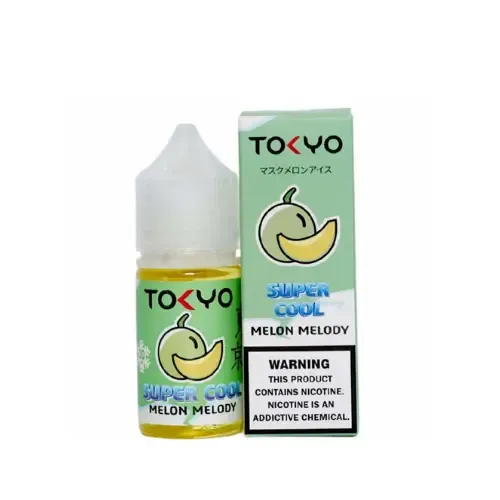 Tokyo-Super-Cool-Salt-Nic-Melon-Melody.webp TOKYO Super Cool 30ml Vape Juice 30mg & 50mg Salt Nicotine