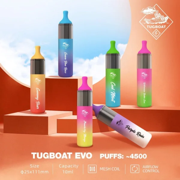 Tugboat Evo 4500 Puffs Vape Shop