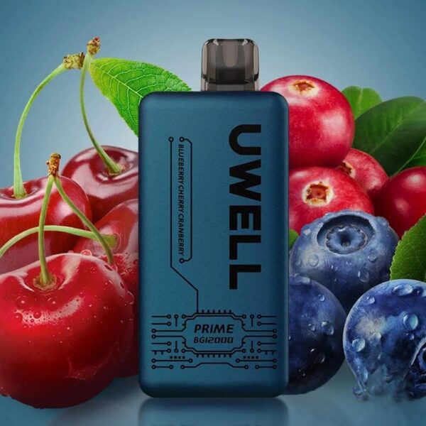 UWELL-PRIME-BG12000-VAPE-Price-in-Dubai-BLUEBERRY-CHERRY-CRANBERRY UWELL Prime BG12000 Puffs