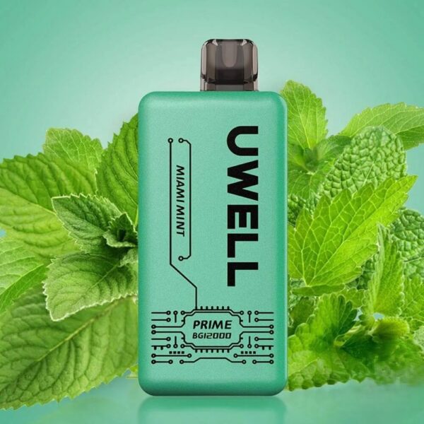 UWELL-PRIME-BG12000-VAPE-Price-in-Dubai-MIAMI-MINT UWELL Prime BG12000 Puffs 50MG Disposable Vape