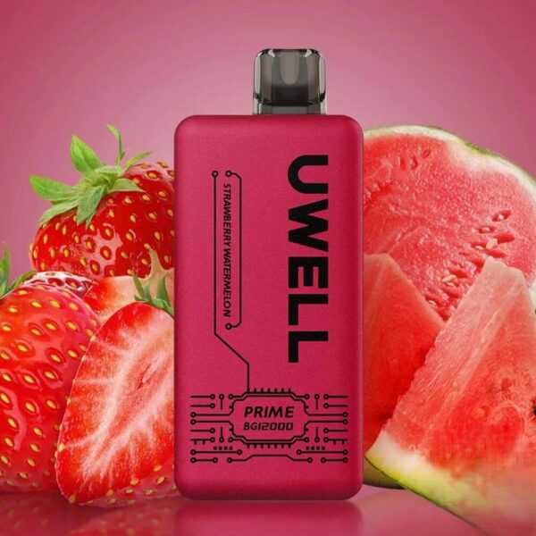 UWELL-PRIME-BG12000-VAPE-Price-in-Dubai-STRAWBERRY-WATERMELON UWELL Prime BG12000 Puffs 50MG Disposable Vape