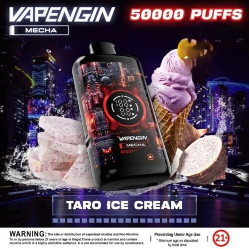 VAPENGIN-Meacha-50000-Puffs-Disposable-Vape-Taro-Ice-Cream.jpg Vapengin Mecha 50000 Puffs 30mg Disposable