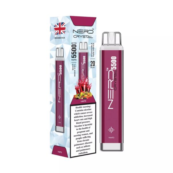 VIMTO-Buy-NERD-Crystal-Disposable-in-Dubai-NERD-5500-Crystal-1.jpg NERD Crystal 5500 Puffs 2% Nicotine Disposable vape