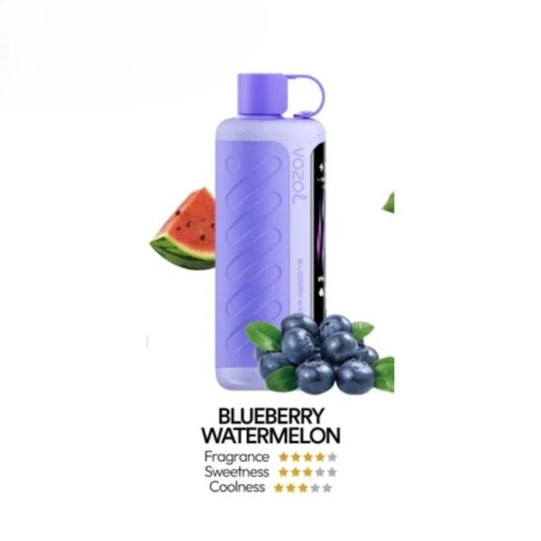 VOZOL-Gear-Hookah-40000-Puffs-Disposable-Vape-5mg-Blueberry-Watermelon.jpg VOZOL Gear Hookah 40000 Puffs 50mg