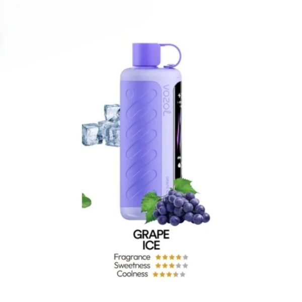 VOZOL-Gear-Hookah-40000-Puffs-Disposable-Vape-5mg-Grape-Ice.jpg VOZOL Gear Hookah 40000 Puffs 50mg