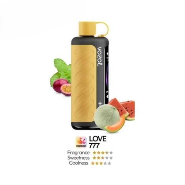 VOZOL-Gear-Hookah-40000-Puffs-Disposable-Vape-5mg-Love-777.jpg VOZOL Gear Hookah 40000 Puffs 50mg
