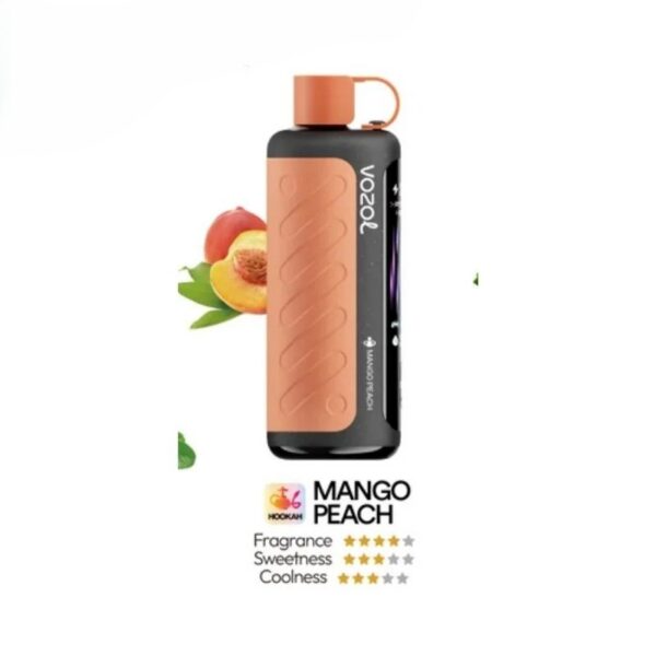 VOZOL-Gear-Hookah-40000-Puffs-Disposable-Vape-5mg-Mango-Peach.jpg VOZOL Gear Hookah 40000 Puffs 50mg