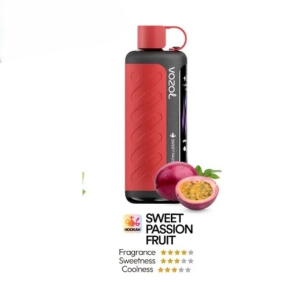VOZOL-Gear-Hookah-40000-Puffs-Disposable-Vape-5mg-Sweet-Passion-Fruit.jpg VOZOL Gear Hookah 40000 Puffs 50mg