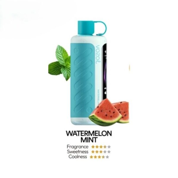 VOZOL-Gear-Hookah-40000-Puffs-Disposable-Vape-5mg-Watermelon-Mint.jpg VOZOL Gear Hookah 40000 Puffs 50mg