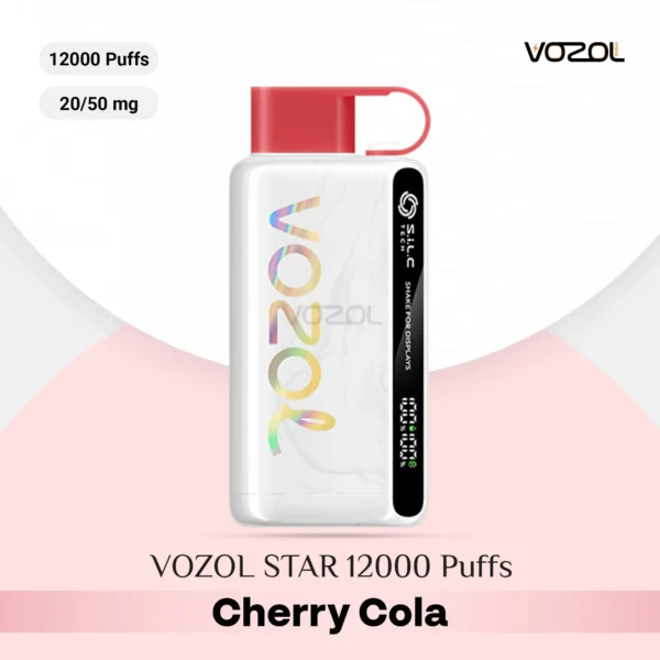 VOZOL-STAR-12000-Puffs-Cherry-Cola VOZOL STAR 12000 Puffs 20mg & 50mg Disposable Vape