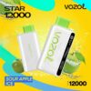 VOZOL-STAR-12000-Puffs-Sour-Apple-Ice VOZOL STAR 12000 Puffs 20mg & 50mg Disposable Vape