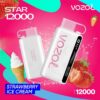 VOZOL-STAR-12000-Puffs-Strawberry-Ice-cream VOZOL STAR 12000 Puffs 20mg & 50mg Disposable Vape