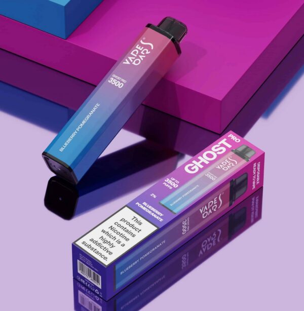 Vapes_Bar_Ghost_Pro_Blueberry_Pomegranate_Abu_Dhabi_2048x.jpg Vapes Bars Ghost Pro 3500 Puff 20mg nicotine Disposable