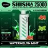 Vozol-Shisha-Watermelon-Mint VOZOL Gear Shisha 25000 puffs 5MG Nicotine