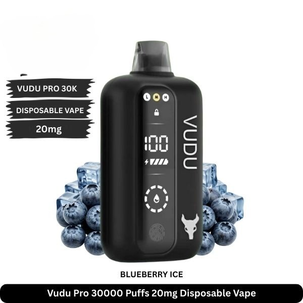 Vudu-Pro-30000-Puffs-20mg-Disposable-Vape-Blueberry-Ice-1.jpg VUDU PRO 30000 Puffs 20MG Nicotine