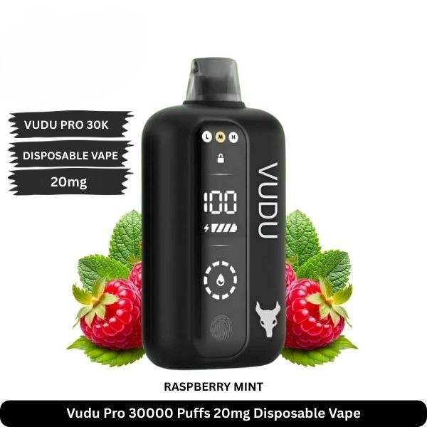 Vudu-Pro-30000-Puffs-20mg-Disposable-Vape-Raspberry-Mint-1.jpg VUDU PRO 30000 Puffs 20MG Nicotine
