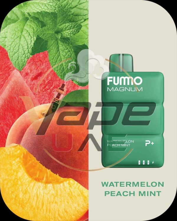 WATERMELON-PEACH-MINT-FUMMO-Magnum-8000-Puffs-2-Disposable-Vape-in-Dubai.jpg FUMMO Magnum 8000 Puffs 20MG Nicotine