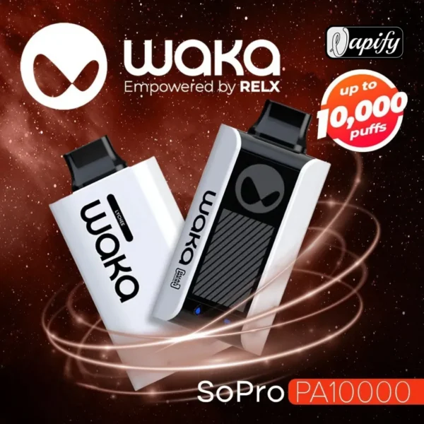 WakasoProPA10000DisposableVapeinDubai_UAE.webp WAKA Sopro 10000 Puffs 50mg Disposable Vape