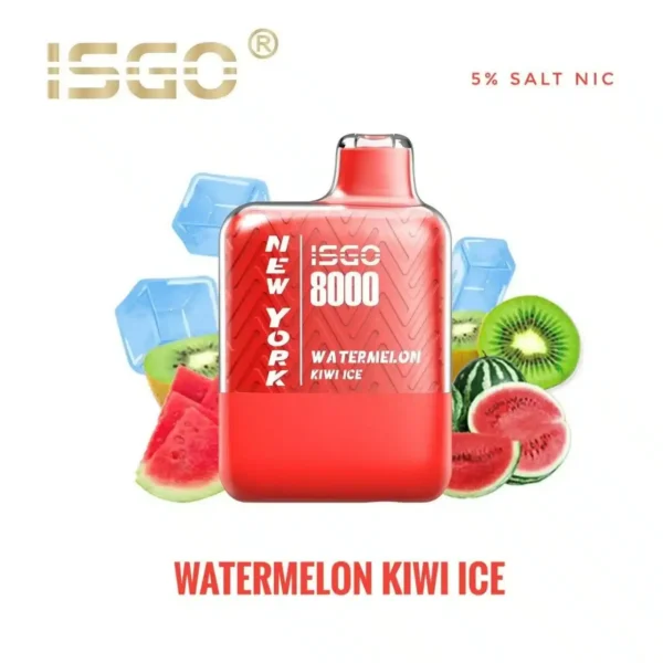 Isgo New York 8000 Puffs 50MG Nicotine Disposable Vape