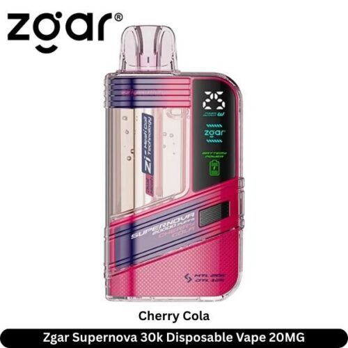 Zgar Supernova 30000 Puffs 20mg Disposable Vape