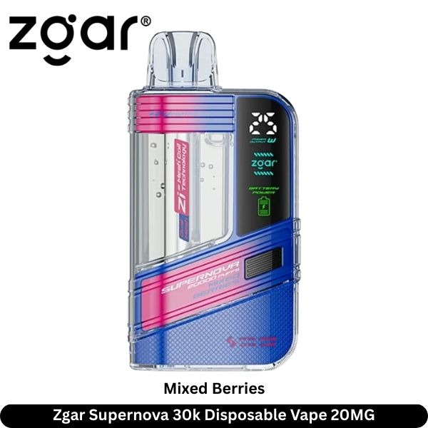 Zgar Supernova 30000 Puffs 20mg Disposable Vape