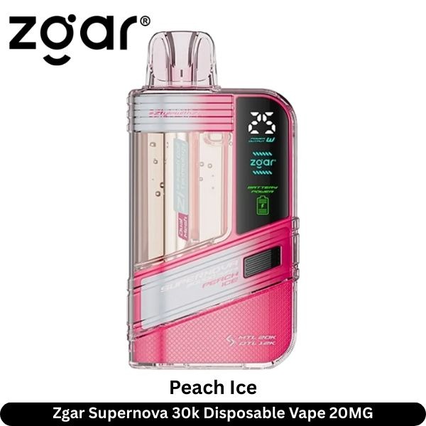 Zgar Supernova 30000 Puffs 20mg Disposable Vape