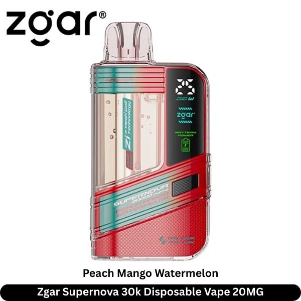 Zgar Supernova 30000 Puffs 20mg Disposable Vape