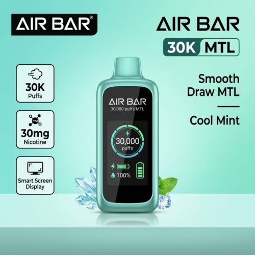 Airbar 30000 puffs MTL vape 30mg nicotine available