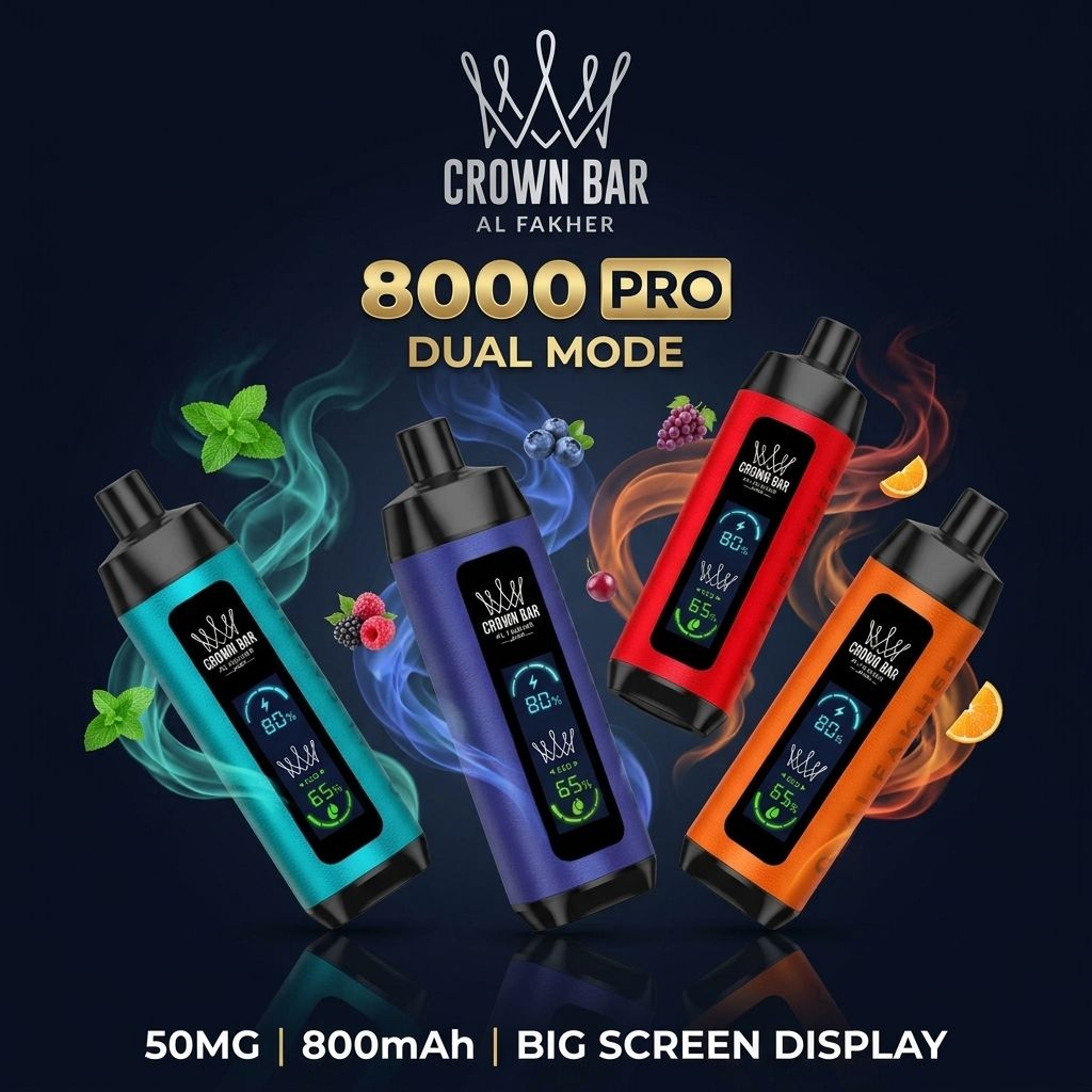 Al Fakher Crown Bar PRO 8000 Puffs Disposable Vape
