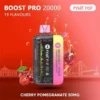 cherry-pomegranate PYNE POD Boost Pro 20000 Puffs 50MG Disposable Vape