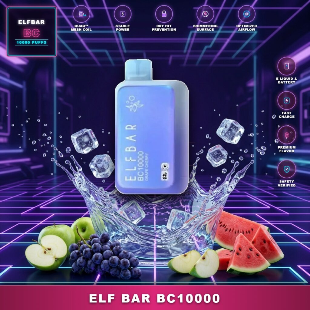 ELF BAR BC10000 Puffs 20mg Nicotine Disposable Vape