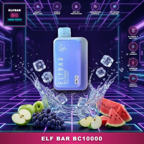 ELF BAR BC10000 Puffs 20mg Nicotine Disposable Vape