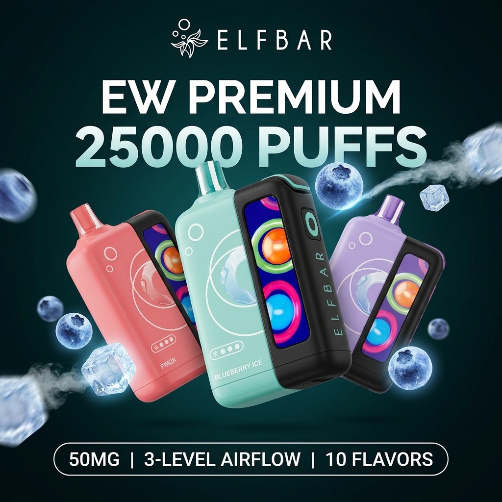 Elf Bar ew premium 25000 Puffs 50mg Nicotine