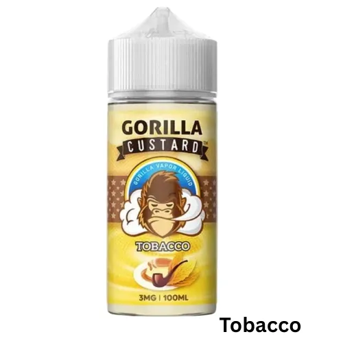 gorilla-3mg-100ml-e-liquid-tobacco.webp GORILLA E-Liquid 100ml 3mg Vape Juice