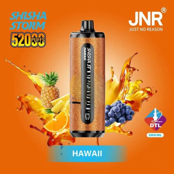 jnr-shisha-storm-52000-puffs-disposable-vape-2-dtl-in-the-uae-hawaii-1.jpg JNR Shisha Storm 52000 Puffs Disposable Vape 20mg DTL