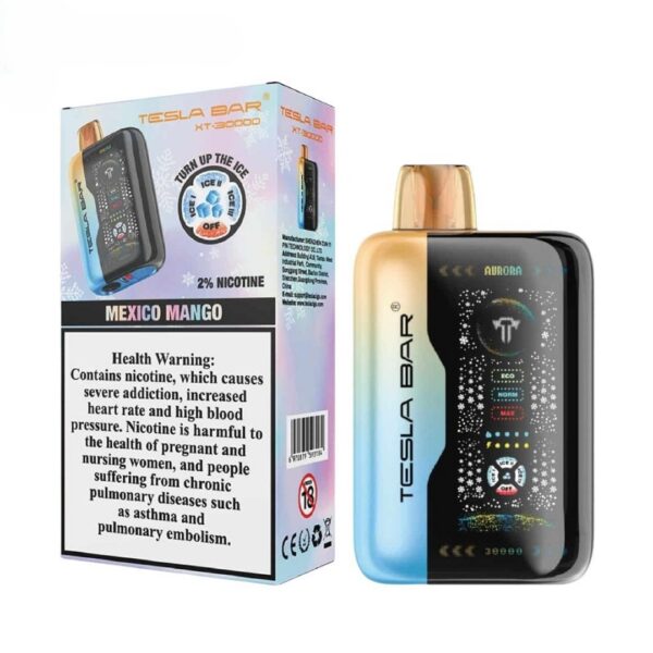 maxico mango TESLA BAR XT 30000 Puffs 20mg Nicotine