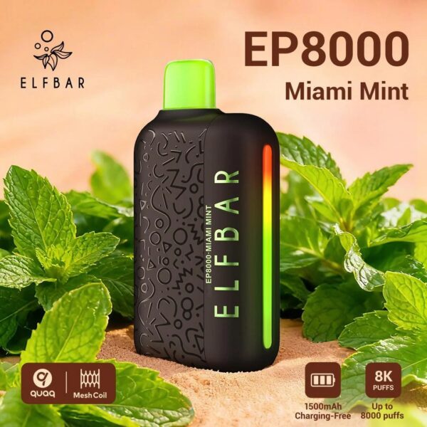 ELF BAR EP8000 Puffs 20MG Nicotine