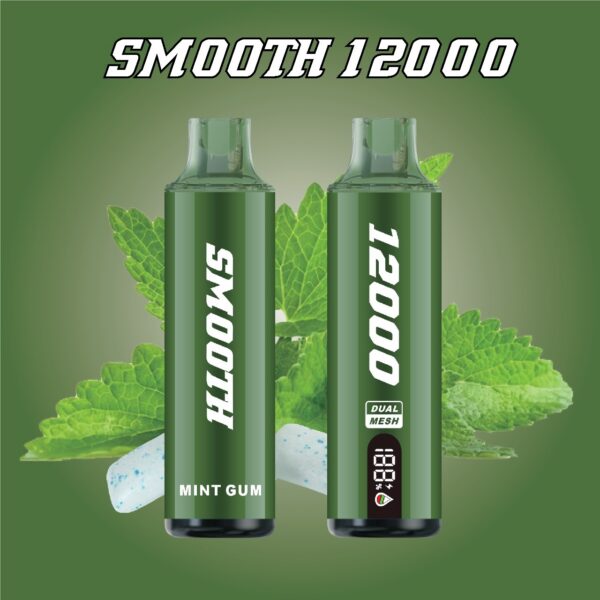 mint gum SMOOTH Whale 12000 Puffs 20mg&50mg Disposable Vape