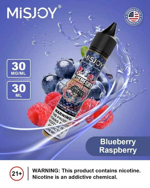 misjoy-premium-salt-nicotine-30mg-30mg-liquid-usa-brand-blueberry-raspberry.jpg Misjoy premium salt nicotine 30mg 30ml liquid USA brand