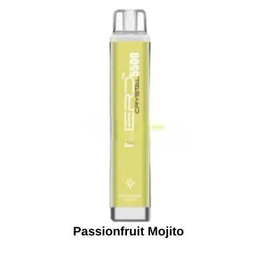 nerd-crystal-5500-passion-fruit-mojito-1.jpg NERD Crystal 5500 Puffs 2% Nicotine Disposable vape