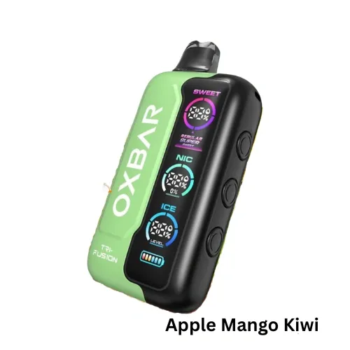 oxbar-tri-fusion-45000-puffs-apple-mango-kiwi-1.webp Oxbar TRI Fusion 45000 puffs 50mg nicotine