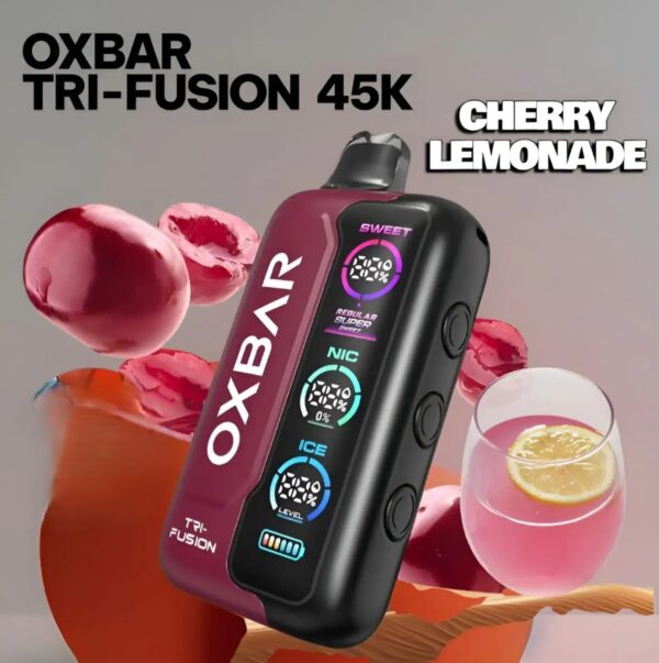 oxbar-tri-fusion-45000-puffs-cherry-lemonade-45k.jpg Oxbar TRI Fusion 45000 puffs 50mg nicotine