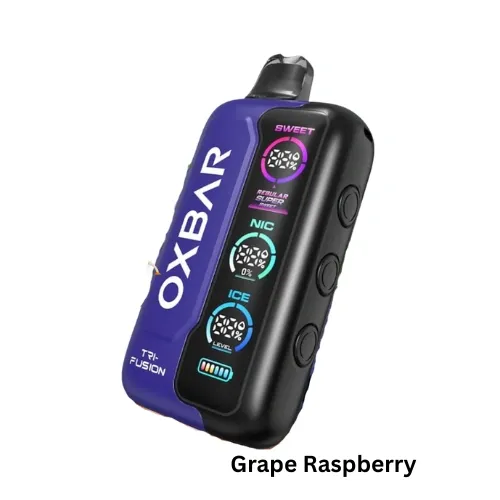 oxbar-tri-fusion-45000-puffs-grape-raspberry-1.webp Oxbar TRI Fusion 45000 puffs 50mg nicotine
