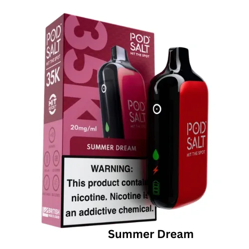 pod-salt-35000-puffs-summer-dream-1.webp Pod Salt 35000 puffs 20MG Nicotine Disposable Vape