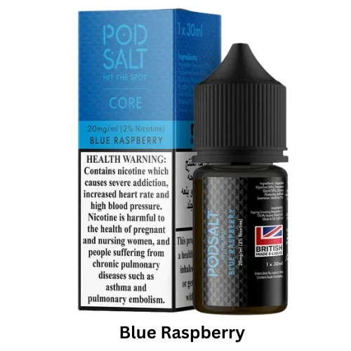 pod-salt-blue-raspberry-30ml-salt-nic.webp Pod Salt Core Salt Nicotine 20MG 30ML E-Juice