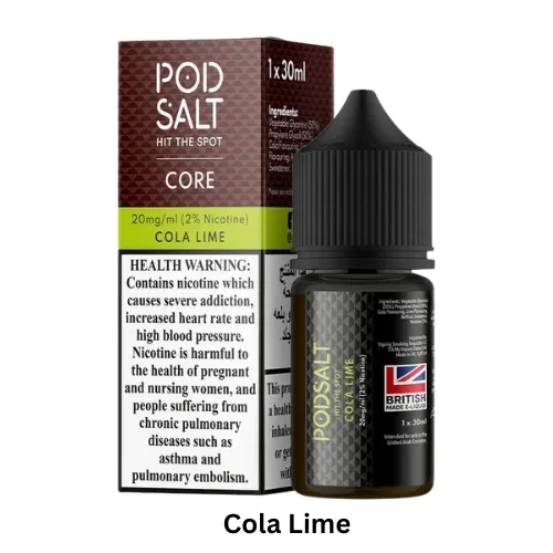 pod-salt-cola-lime-30ml-salt-nic.webp Pod Salt Core Salt Nicotine 20MG 30ML E-Juice