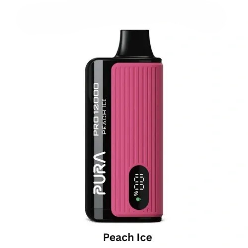 pura-pro-12000-puffs-disposable-vape-peach-ice PURA Pro 12000 Puffs 20 MG and 50MG nicotin