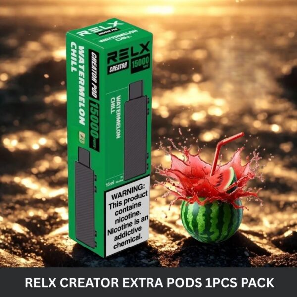 Relx Creator Extra Pods 15–20ml per pod and 30MG Nicotine